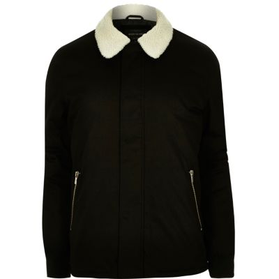 Black borg coach jacket